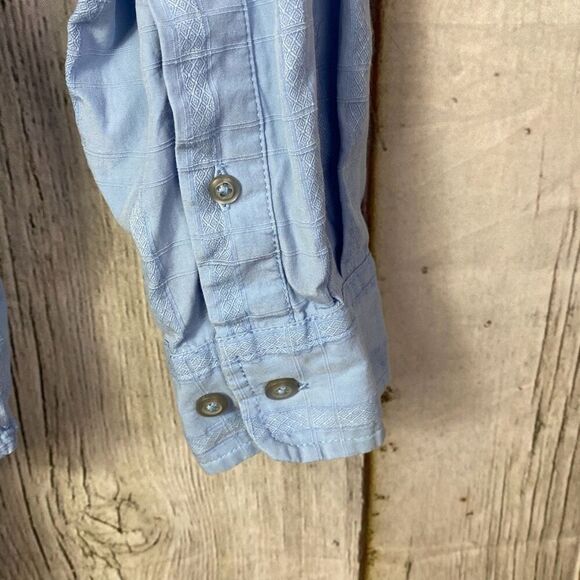 The Territory Ahead Silk Cotton Blend Long Sleeve Button Down Size XL  143 - Picture 7 of 9